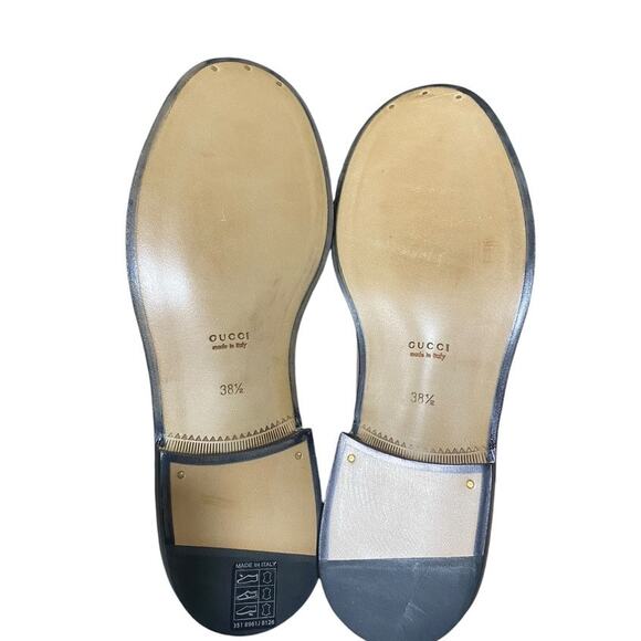 Gucci Interlocking G Cut Out GG Classic Loafer Leather Pink 38.5 - Picture 7 of 8